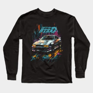 Initial D - JDM Car - Japanese Drifting Long Sleeve T-Shirt